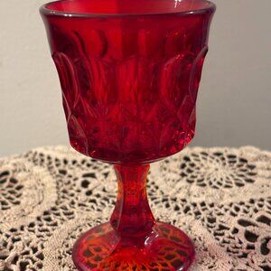 VTG Noritake Ruby Red Wine/Water glasses (1970's)